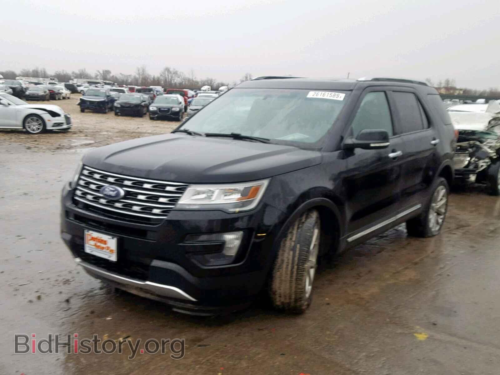 2016 FORD EXPLORER L - VIN: 1FM5K8F87GGA86237 - Фото 2