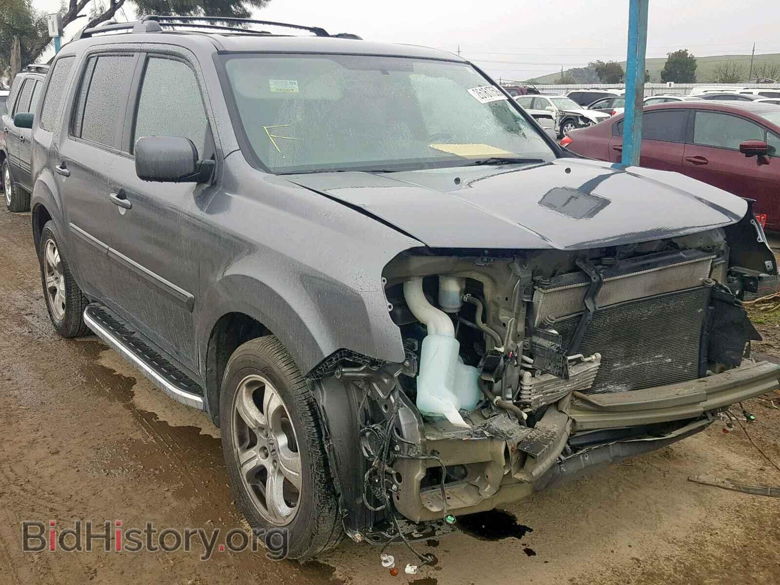 Photo 5FNYF4H55DB048741 - HONDA PILOT EXL 2013