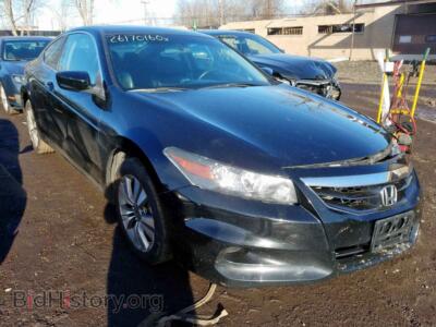 2012 Honda ACCORD Accord EXL, black — VIN 1HGCS1B82CA017754, Copart