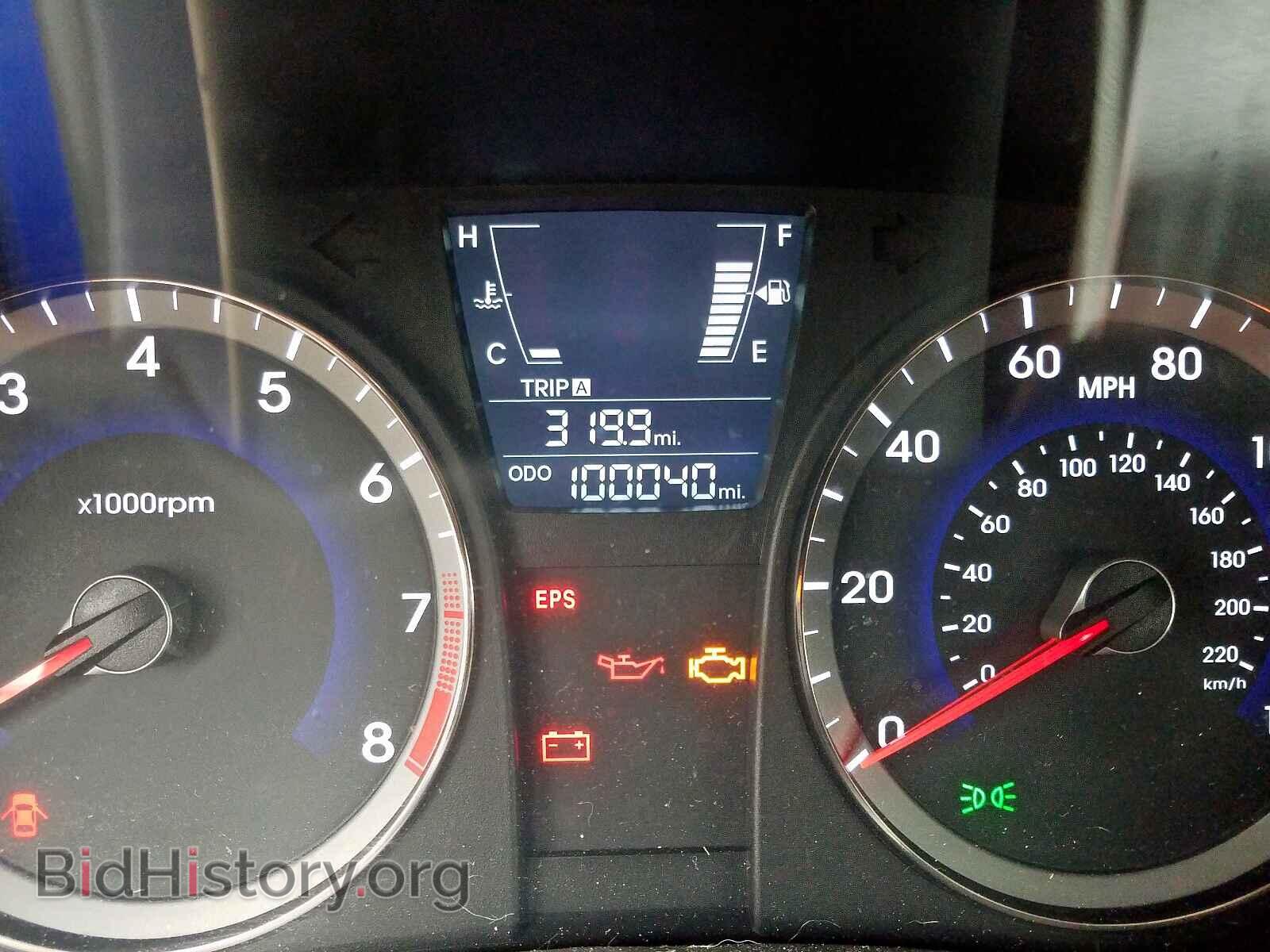 2012 HYUNDAI ACCENT - VIN: KMHCU5AE3CU001872 - Фото 8