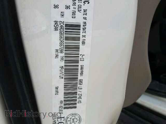 2013 DODGE CARAVAN - VIN: 2C4RDGBG6DR667200 - Фото 10
