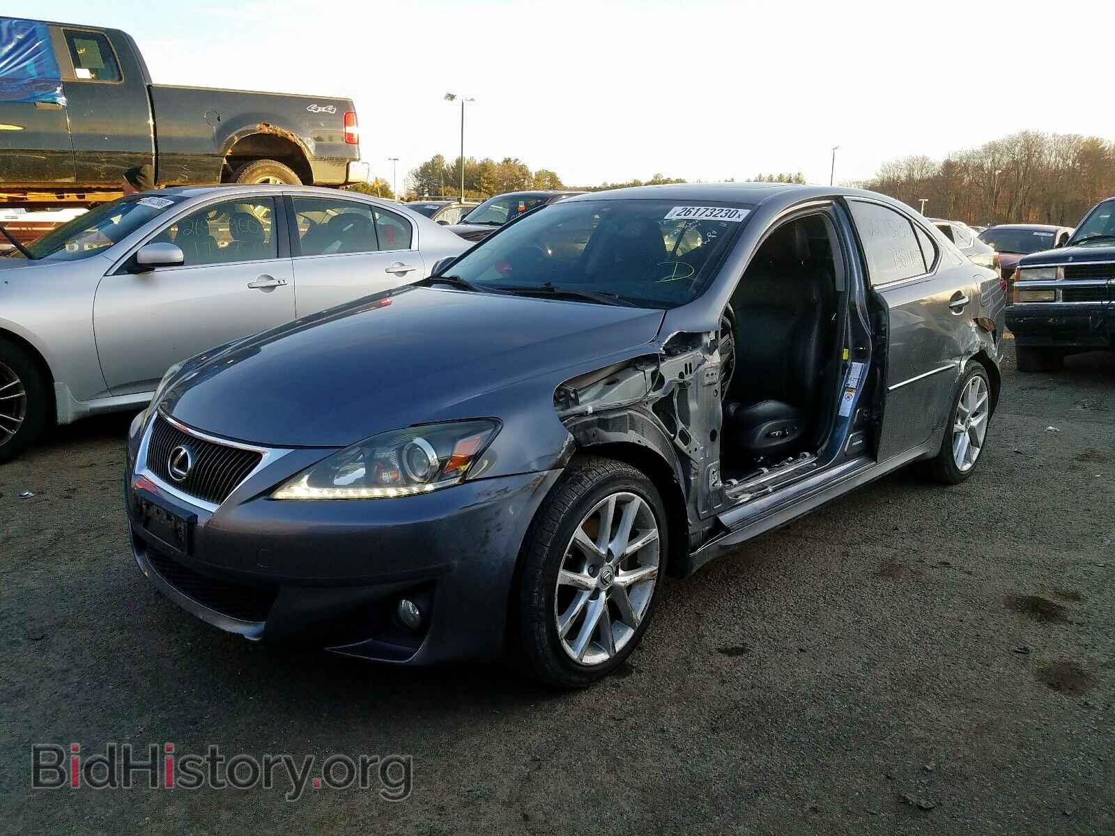 2012 LEXUS IS - VIN: JTHCF5C22C5053326 - Фото 2