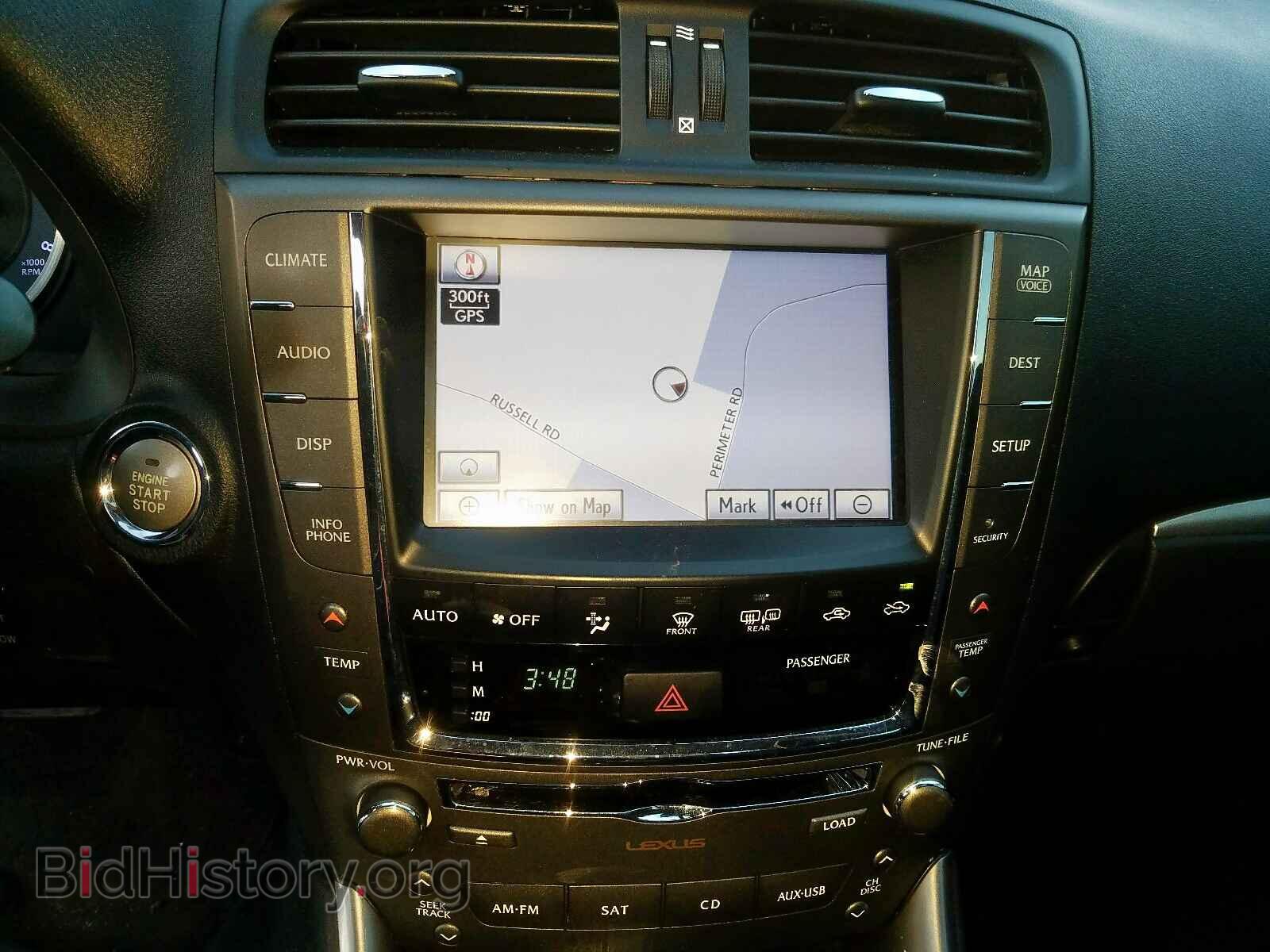 2012 LEXUS IS - VIN: JTHCF5C22C5053326 - Фото 9