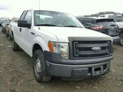 2013 Ford F150 F150 Super, white — VIN 1FTEX1CM1DFA94219, Copart