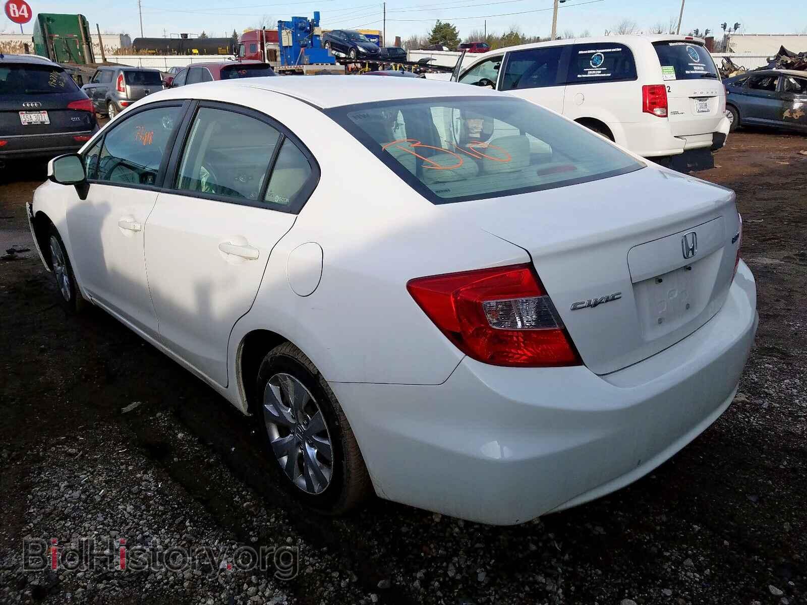 2012 HONDA CIVIC - VIN: 19XFB2F56CE054613 - Фото 3