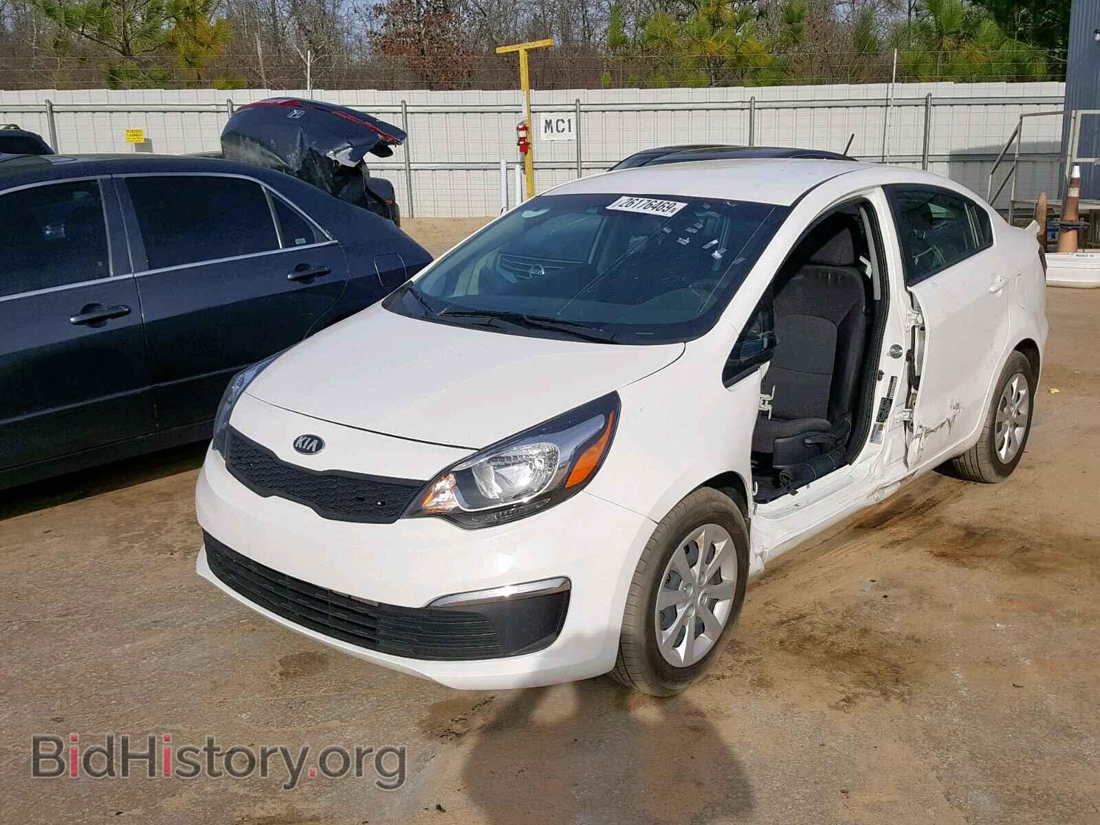 2017 KIA RIO - VIN: KNADM4A36H6049649 - Фото 2
