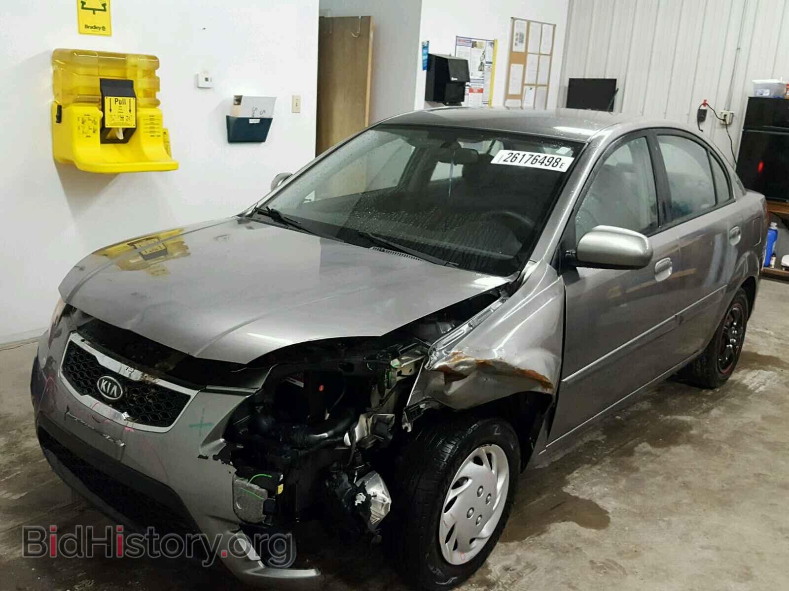 2011 KIA RIO BASE - VIN: KNADH4A30B6940810 - Фото 2