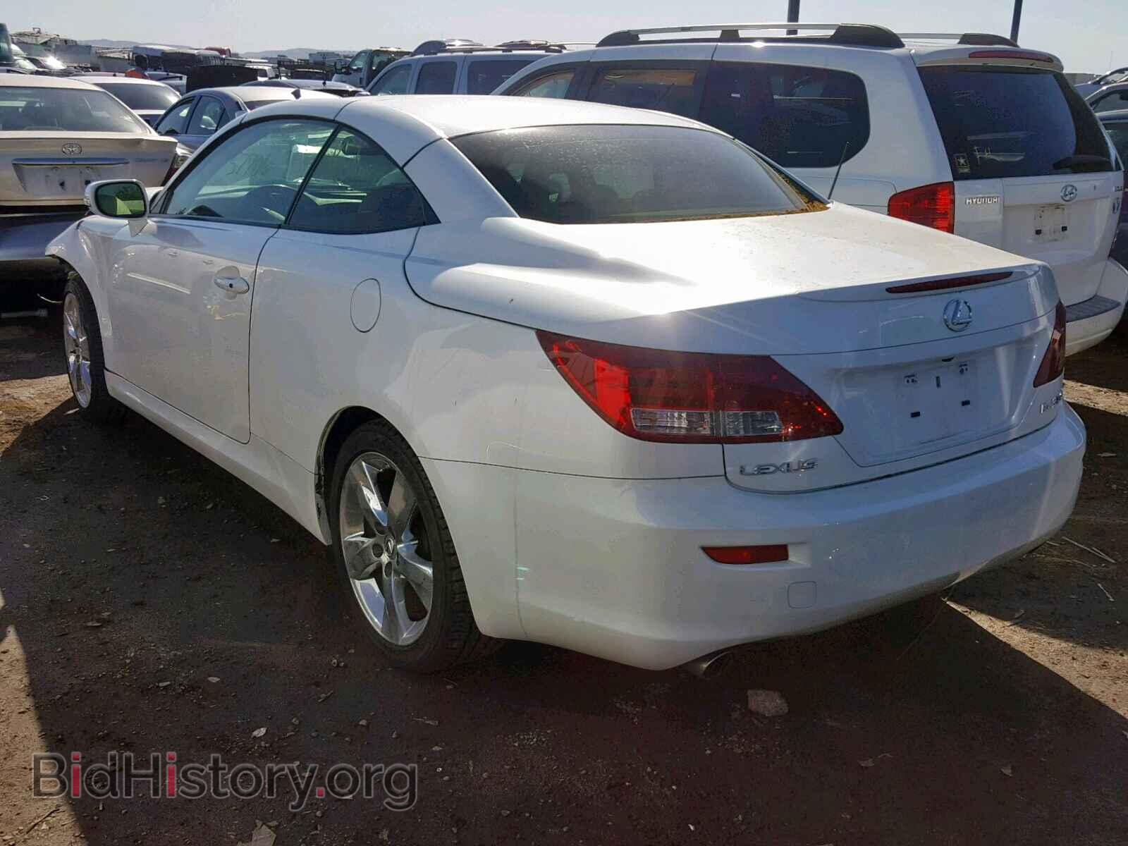 2010 LEXUS IS - VIN: JTHFE2C28A2502991 - Фото 3