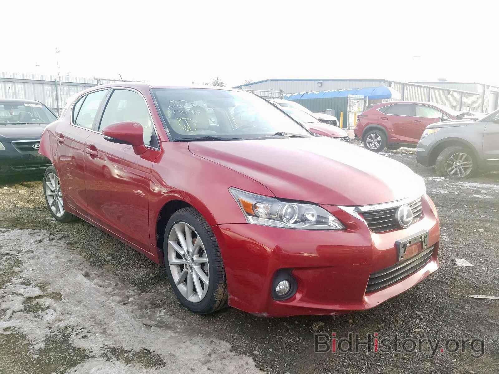 Photo JTHKD5BH6C2113892 - LEXUS CT 200 2012