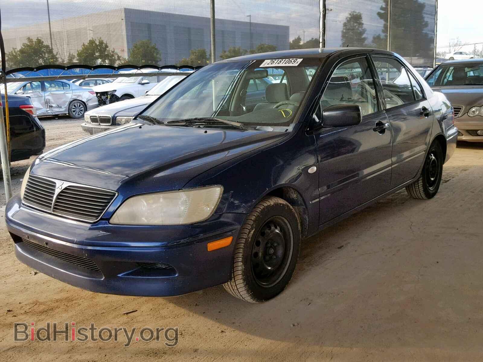 2002 MITSUBISHI LANCER - VIN: JA3AJ26E12U063425 - Фото 2