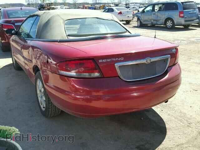 2003 CHRYSLER SEBRING - VIN: 1C3EL75T63N522300 - Фото 3