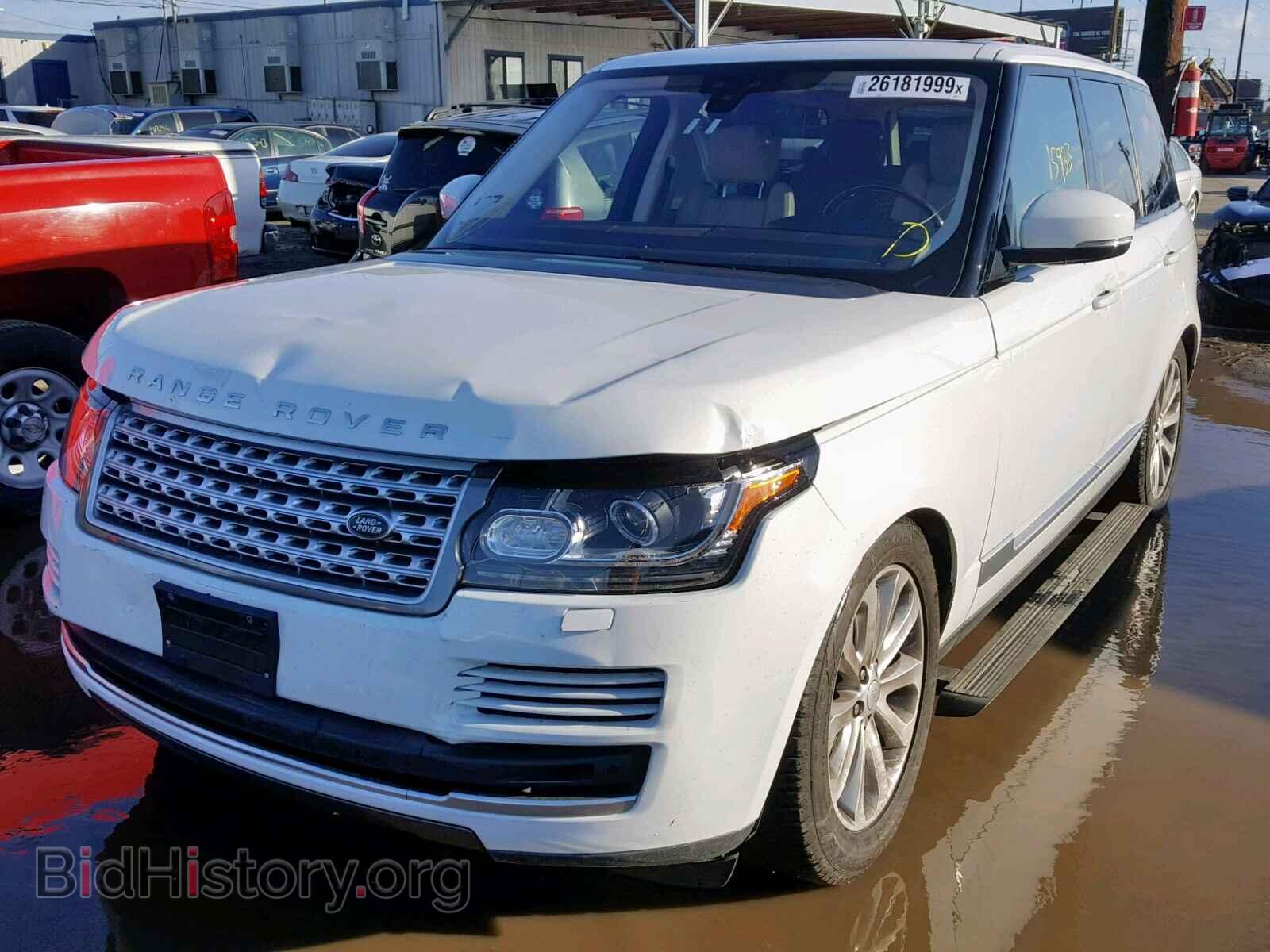 2017 LAND ROVER RANGE ROVE - VIN: SALGS2FK8HA328357 - Фото 2