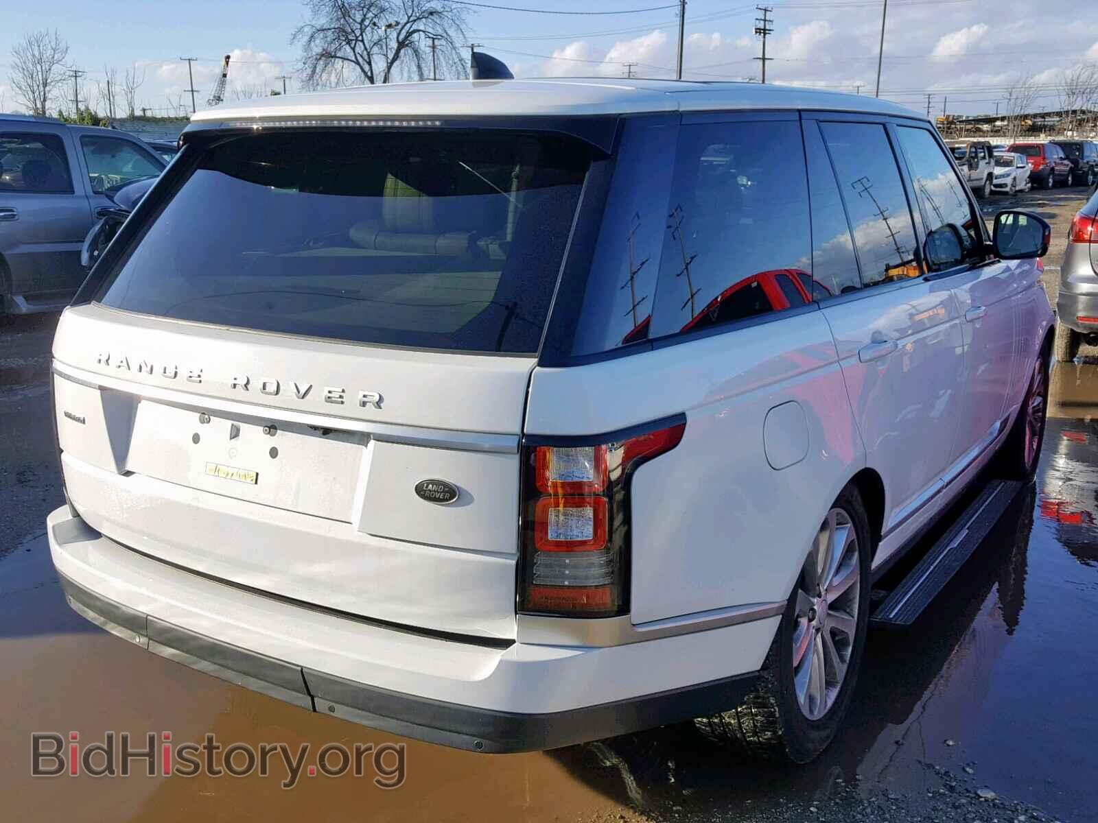 2017 LAND ROVER RANGE ROVE - VIN: SALGS2FK8HA328357 - Фото 4