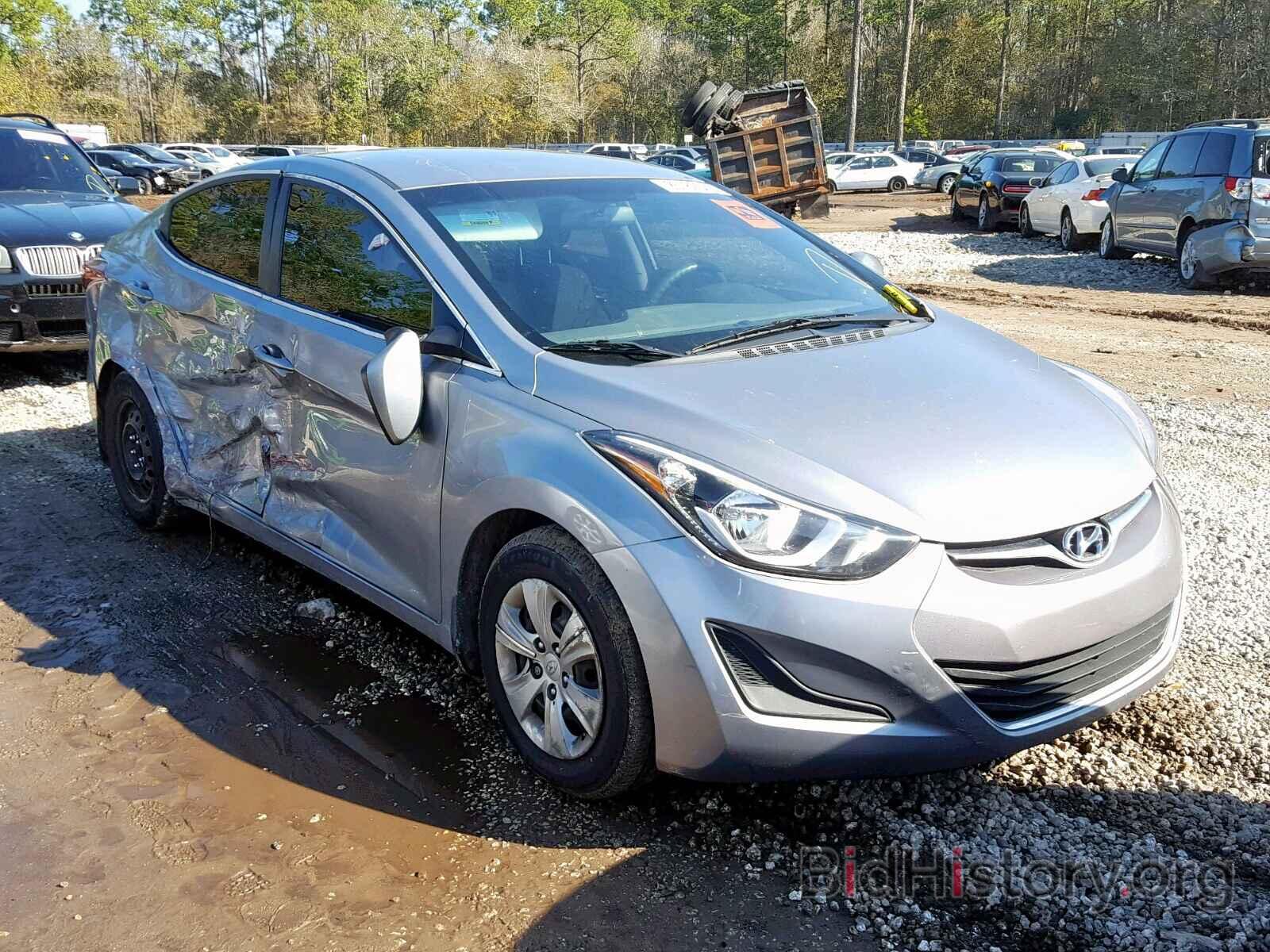 Photo 5NPDH4AE6GH776349 - HYUNDAI ELANTRA 2016