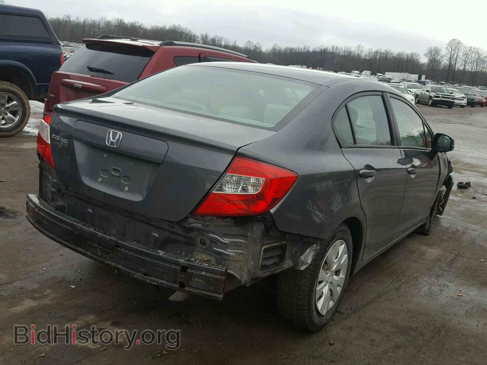 2012 HONDA CIVIC - VIN: 19XFB2F51CE367620 - Photo 4