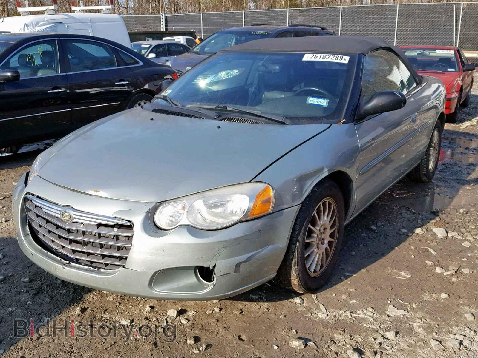 2006 CHRYSLER SEBRING - VIN: 1C3EL55R36N223523 - Фото 2