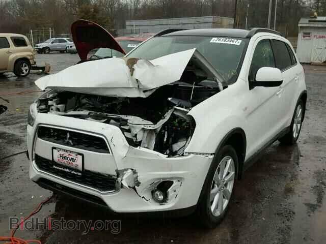 2014 MITSUBISHI OUTLANDER - VIN: 4A4AR4AU3EE014013 - Фото 2
