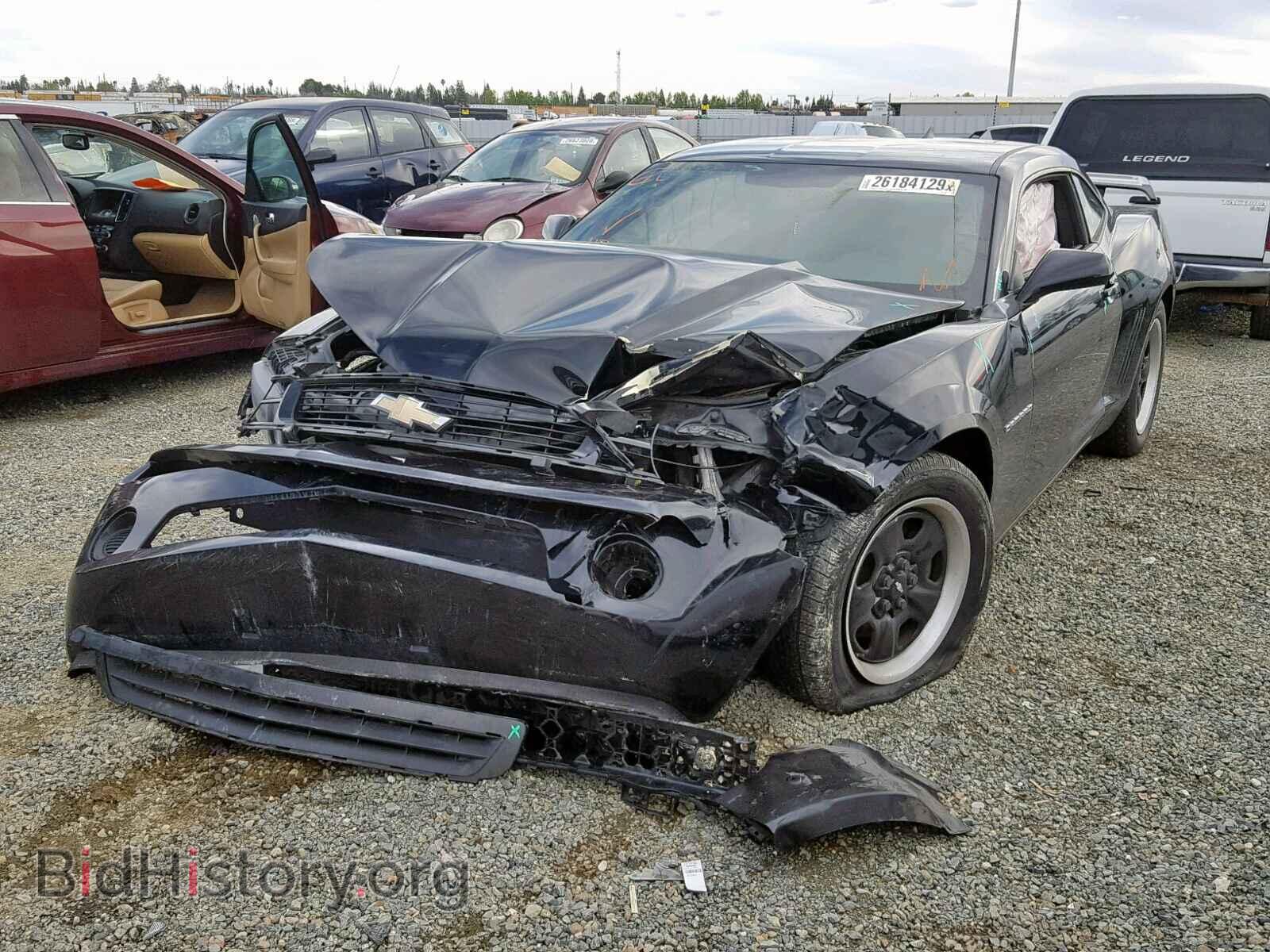 2012 CHEVROLET CAMARO - VIN: 2G1FA1E34C9190775 - Фото 2