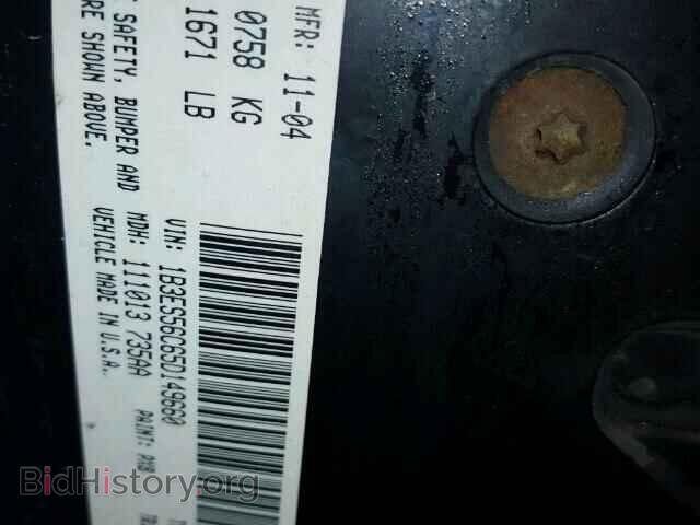 2005 DODGE NEON - VIN: 1B3ES56C65D149660 - Фото 10