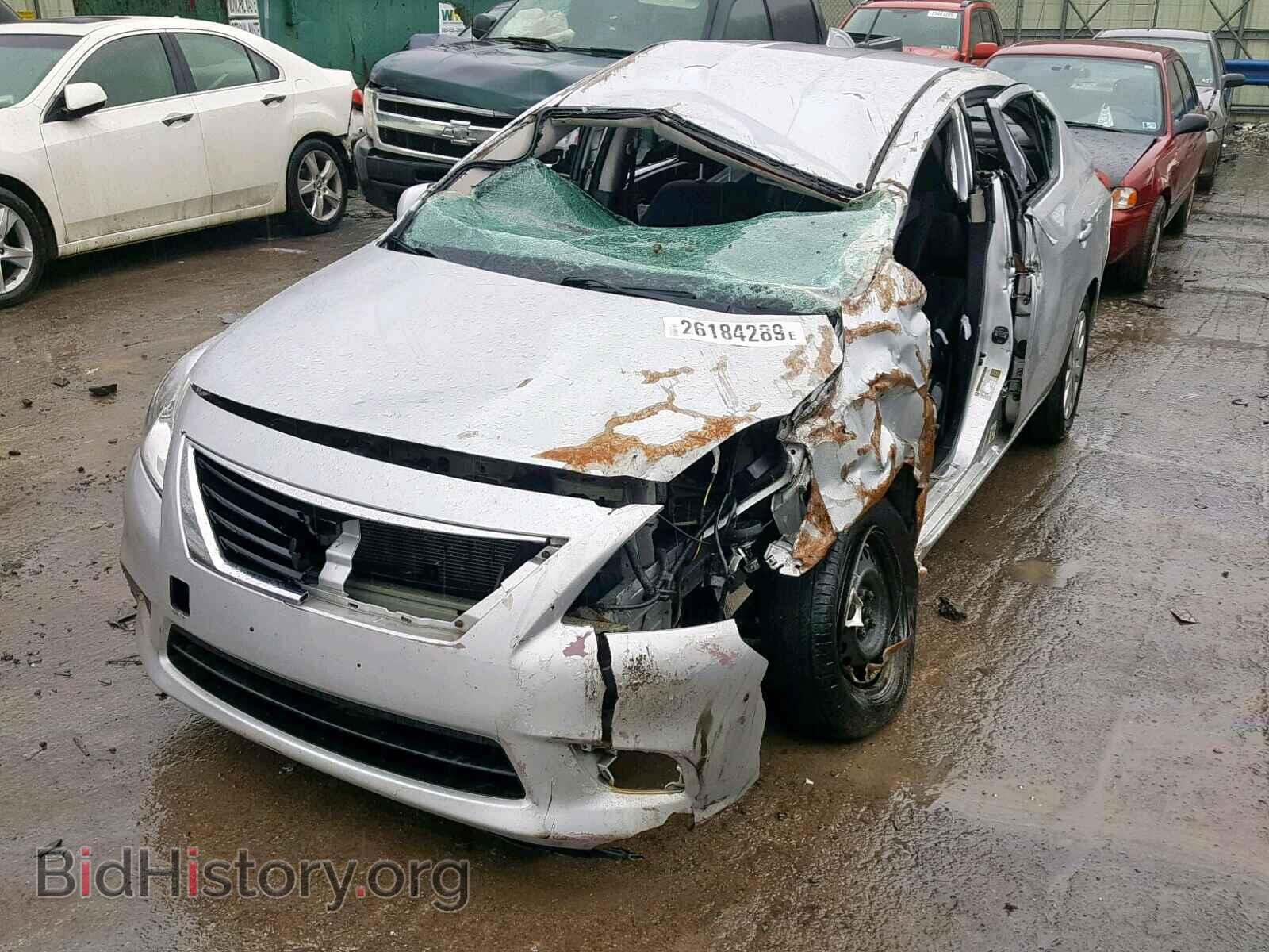 2012 NISSAN VERSA - VIN: 3N1CN7AP1CL825607 - Фото 2