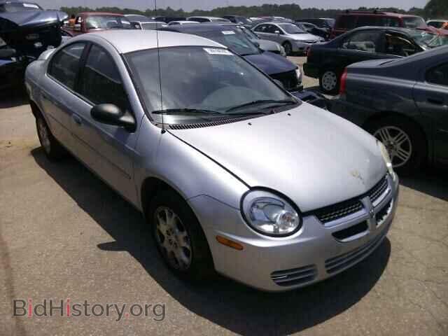 Photo 1B3ES56C15D212342 - DODGE NEON 2005