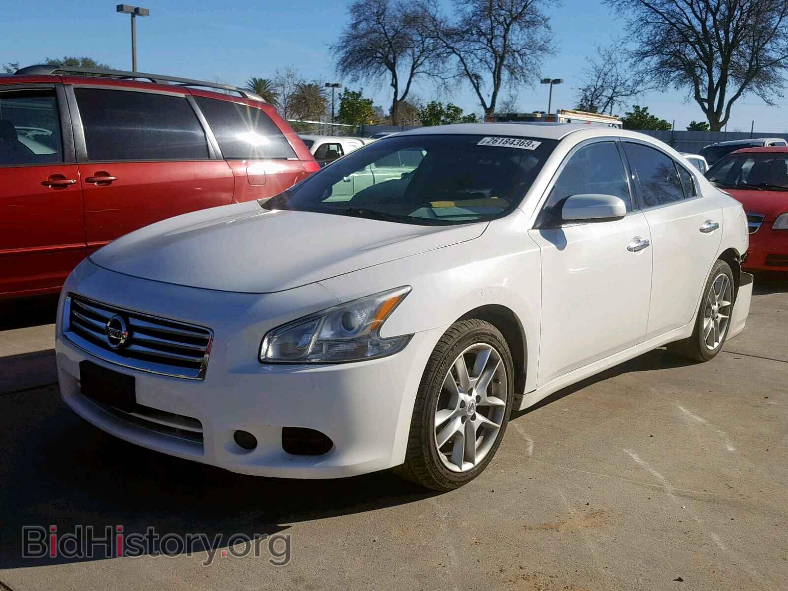 2012 NISSAN MAXIMA S - VIN: 1N4AA5AP0CC841660 - Фото 2