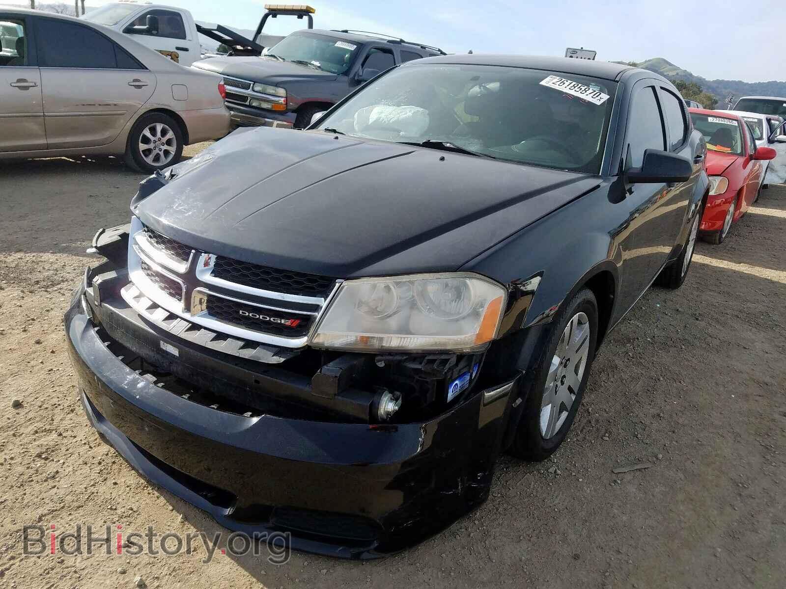 2013 DODGE AVENGER - VIN: 1C3CDZAB8DN731441 - Фото 2