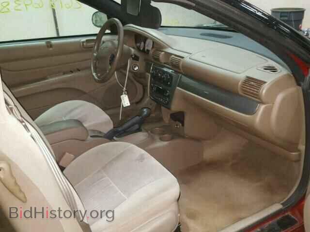 2004 CHRYSLER SEBRING - VIN: 1C3EL75R74N364152 - Фото 5