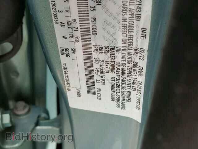 2012 FORD FOCUS - VIN: 1FAHP3H26CL358086 - Фото 10
