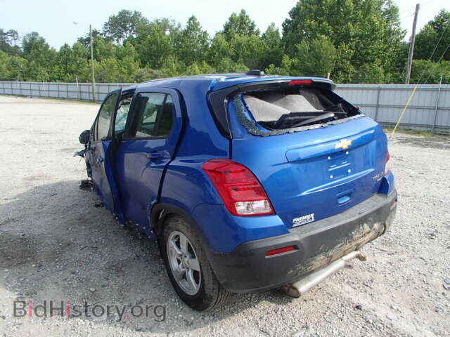 2015 CHEVROLET TRAX - VIN: KL7CJPSB2FB111483 - Фото 3