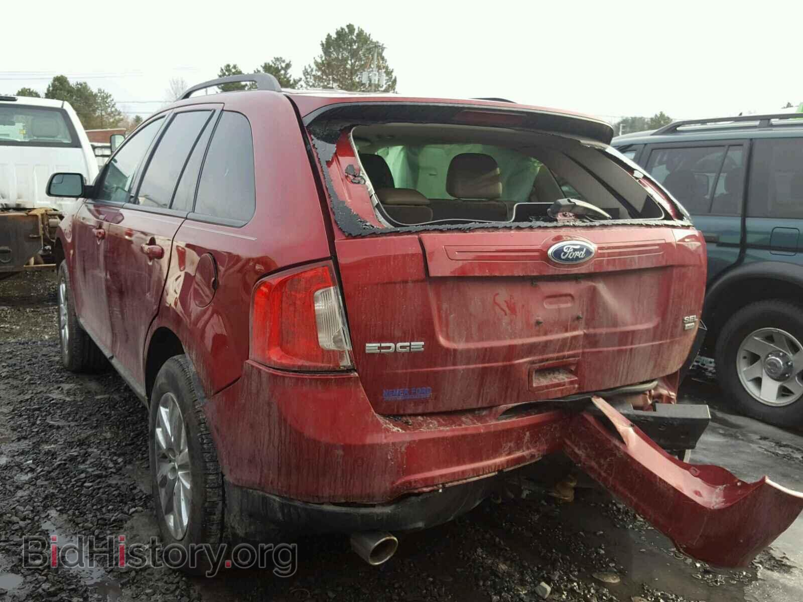2014 FORD EDGE - VIN: 2FMDK4JC8EBA98000 - Фото 3