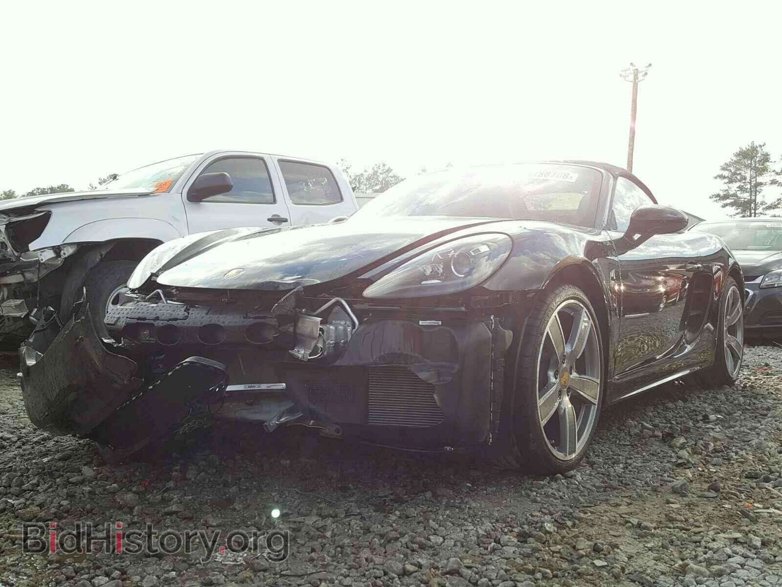 2017 PORSCHE BOXSTER - VIN: WP0CA2A89HS221557 - Фото 2