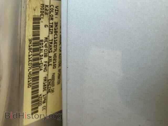 2007 NISSAN VERSA - VIN: 3N1BC11E07L402150 - Фото 10