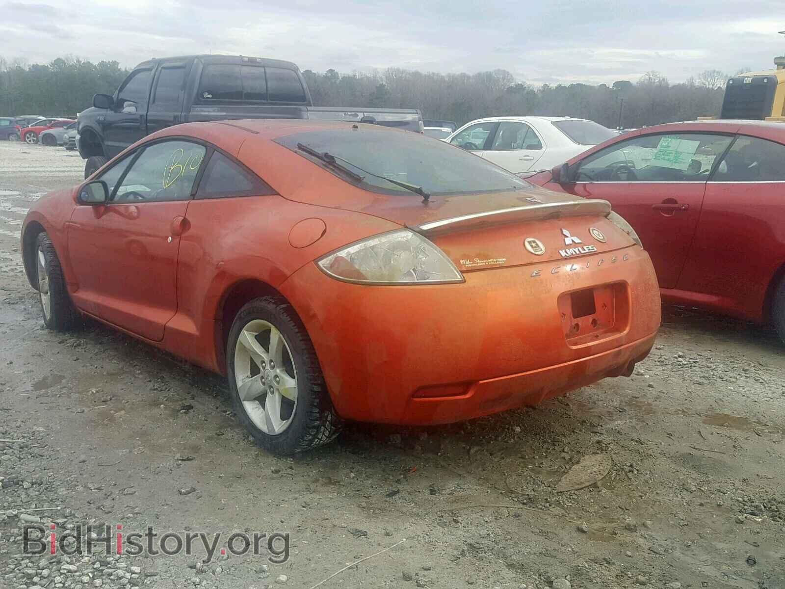 2007 MITSUBISHI ECLIPSE - VIN: 4A3AK24F47E018620 - Фото 3