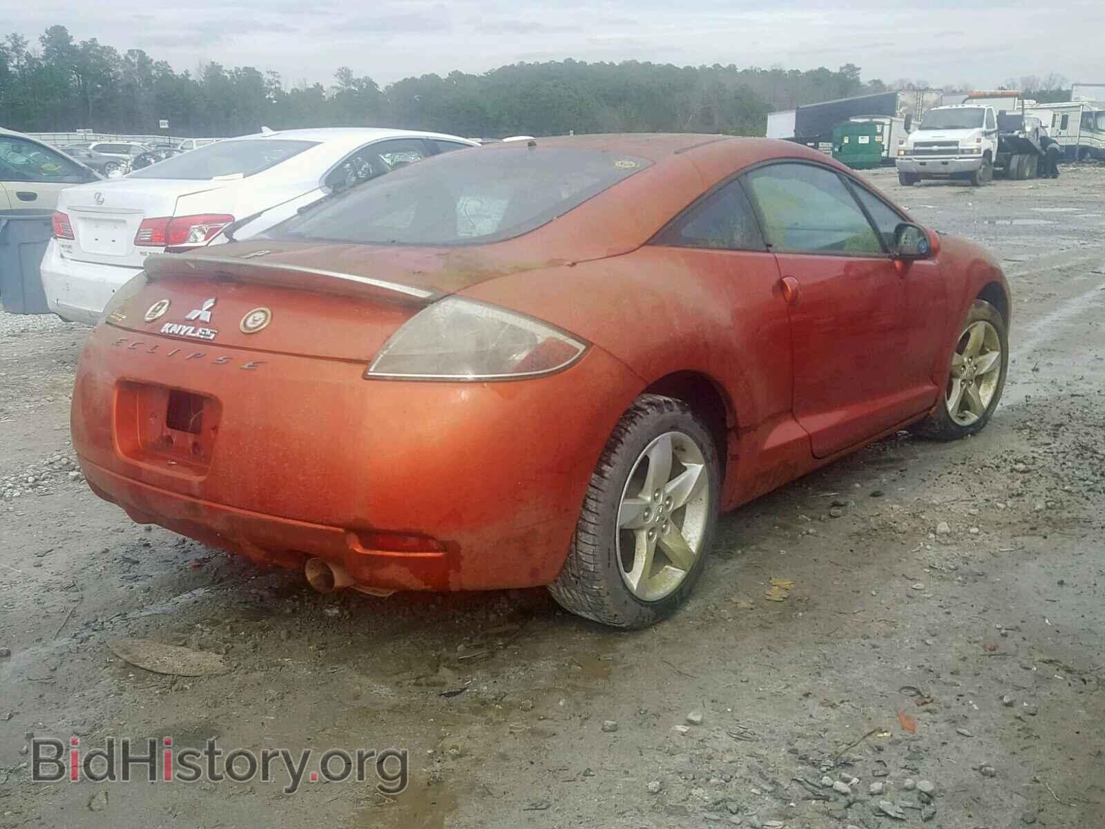 2007 MITSUBISHI ECLIPSE - VIN: 4A3AK24F47E018620 - Фото 4