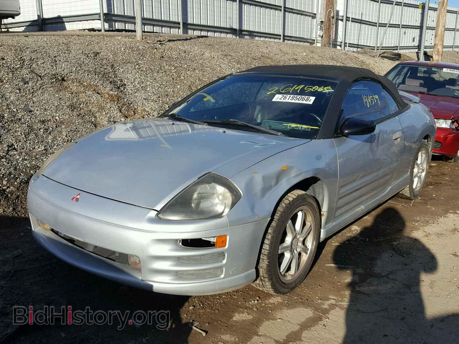 2001 MITSUBISHI ECLIPSE - VIN: 4A3AE55H71E003240 - Photo 2