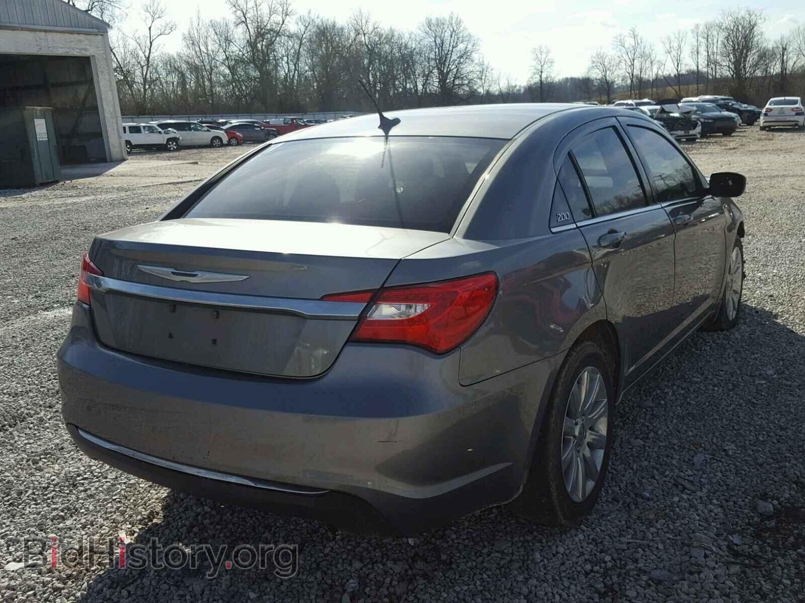 2012 CHRYSLER 200 - VIN: 1C3CCBBB3CN230285 - Фото 4