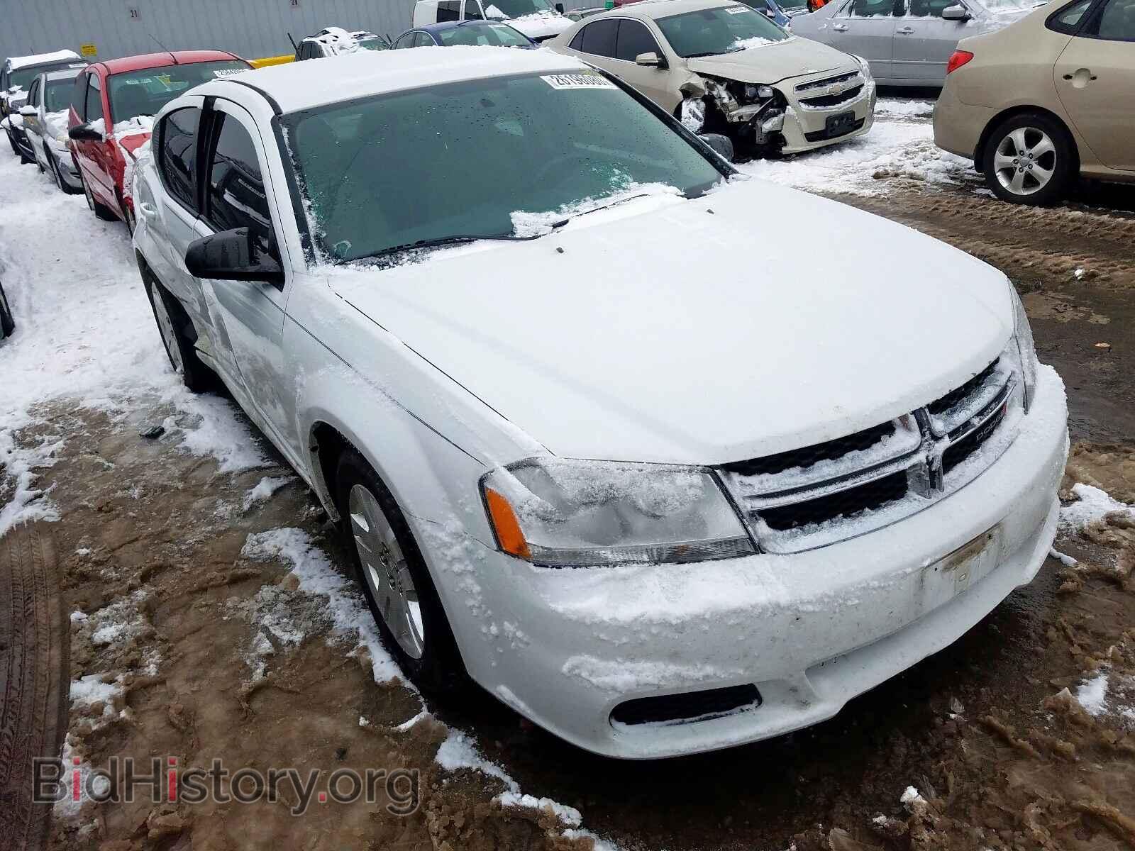 Photo 1C3CDZABXEN168720 - DODGE AVENGER 2014