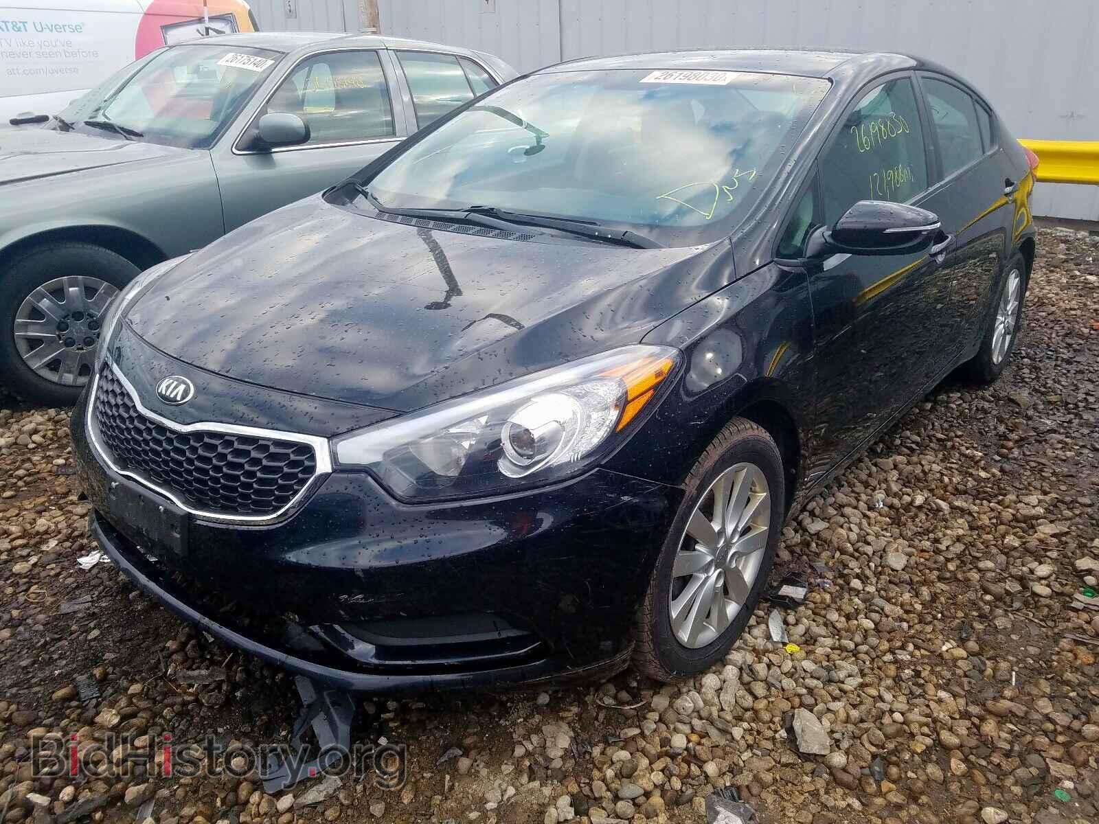 2014 KIA FORTE - VIN: KNAFX4A64E5091278 - Фото 2