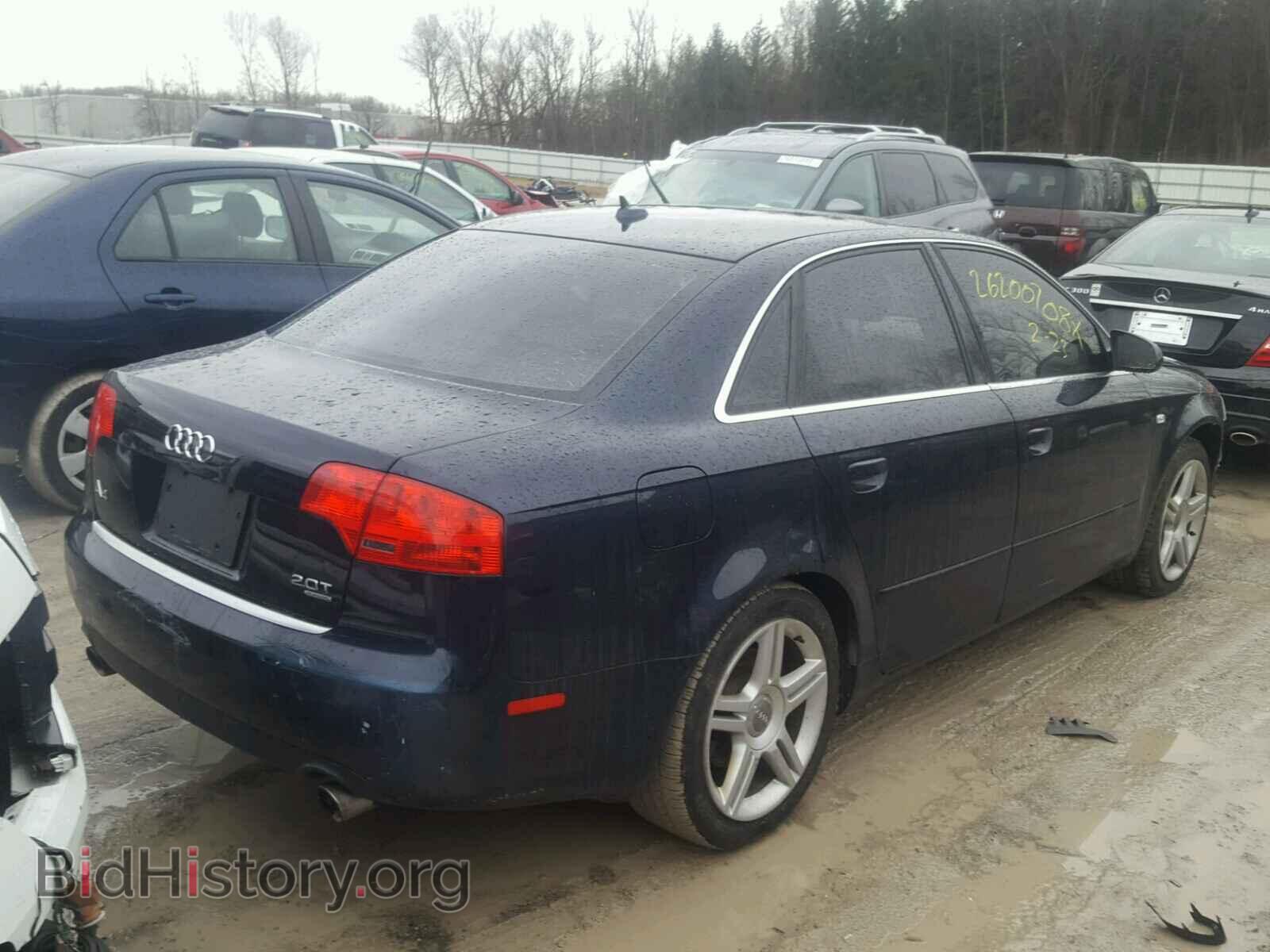2007 AUDI A4 - VIN: WAUDF78E17A127513 - Фото 4