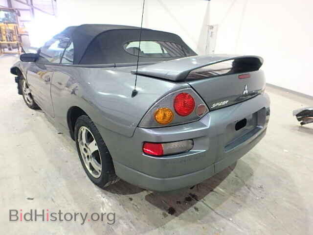 2003 MITSUBISHI ECLIPSE - VIN: 4A3AE45GX3E108973 - Фото 3
