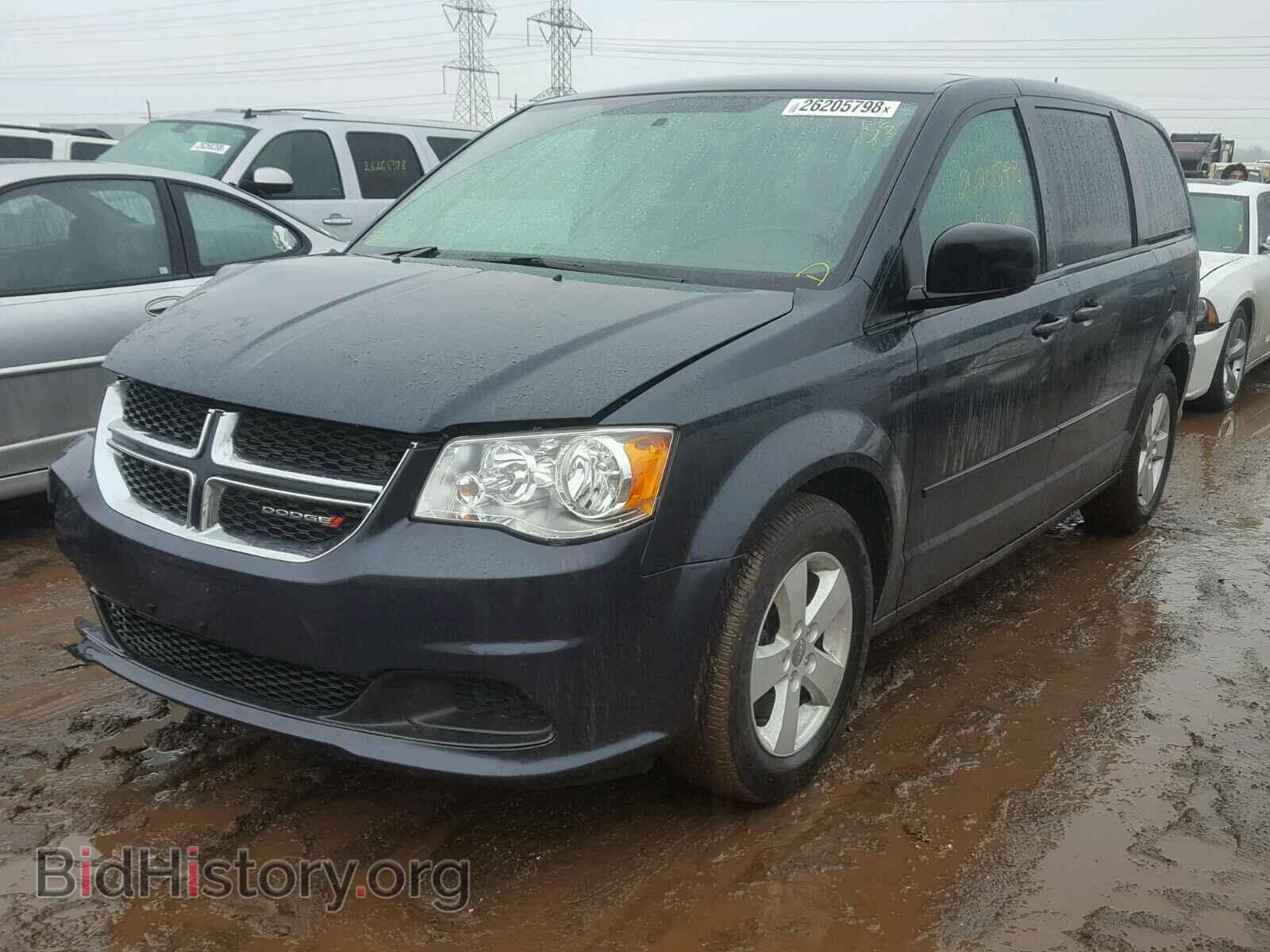 2013 DODGE CARAVAN - VIN: 2C4RDGBGXDR740701 - Фото 2