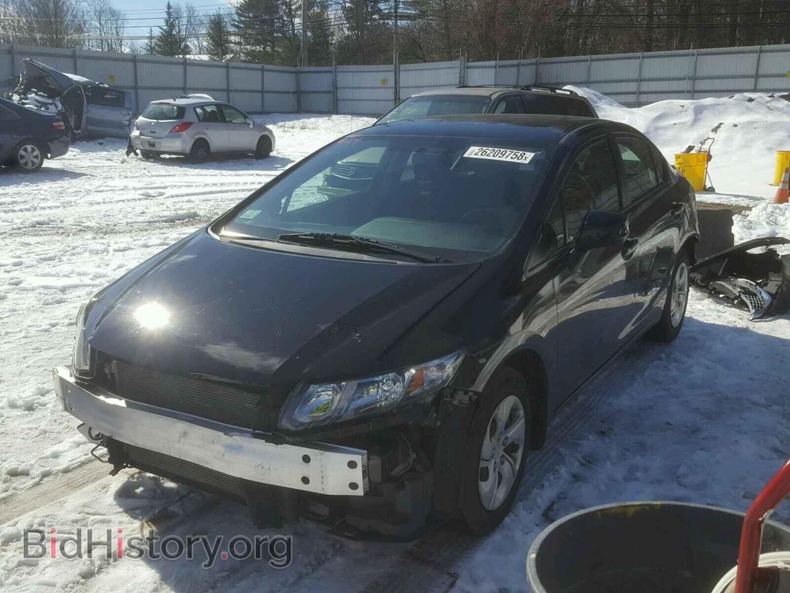 2013 HONDA CIVIC - VIN: 2HGFB2F50DH552832 - Фото 2
