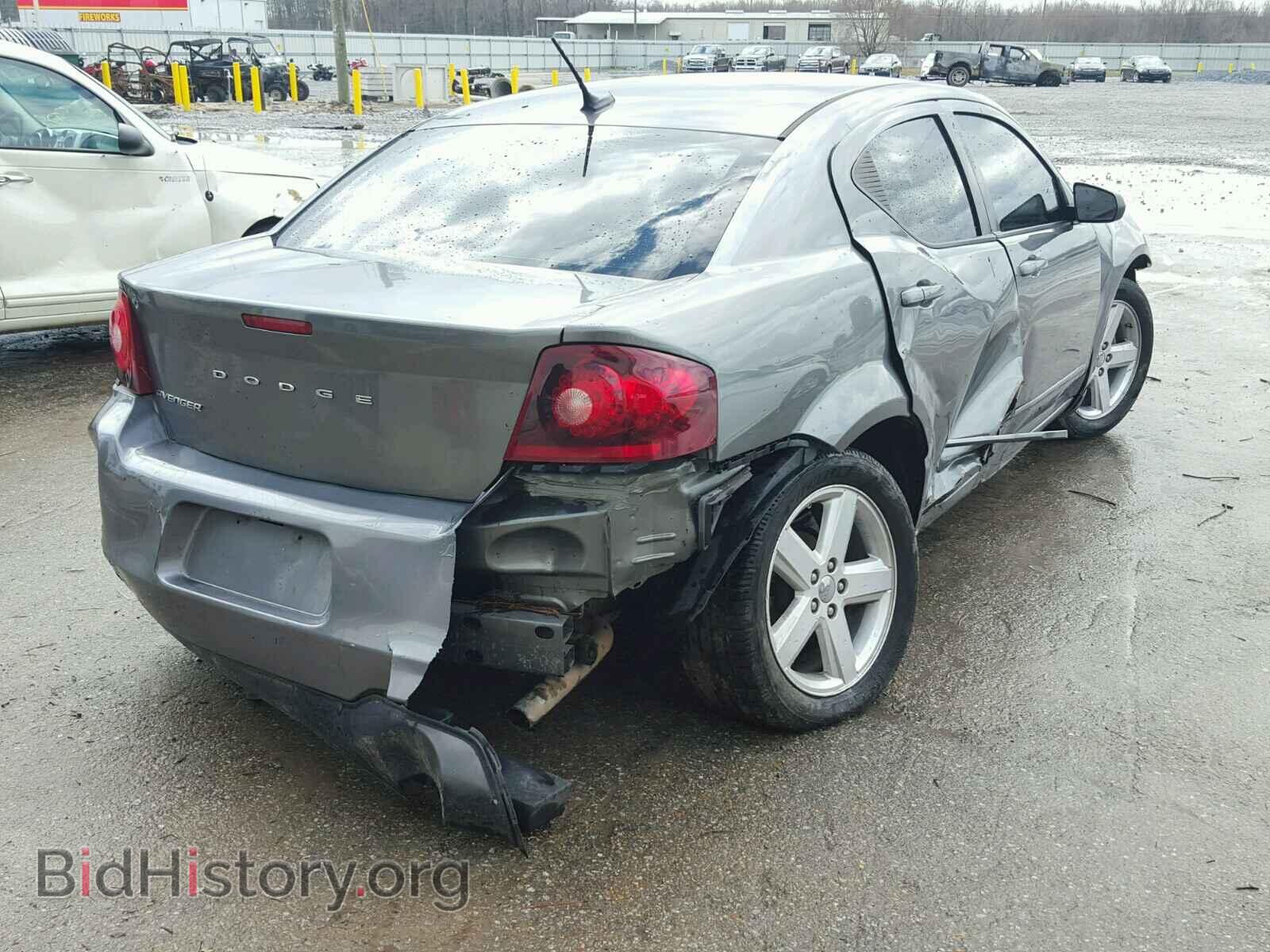 2013 DODGE AVENGER - VIN: 1C3CDZAB9DN642901 - Фото 4