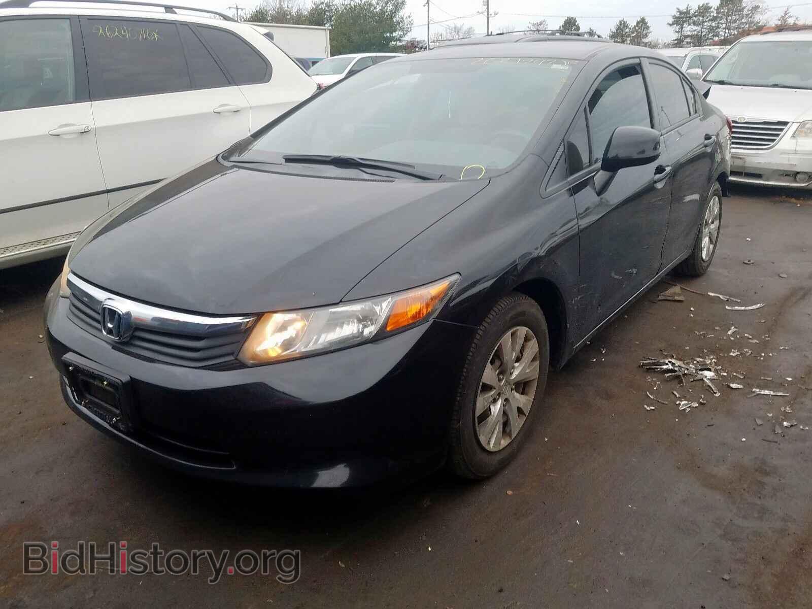 2012 HONDA CIVIC - VIN: 2HGFB2F57CH335065 - Фото 2