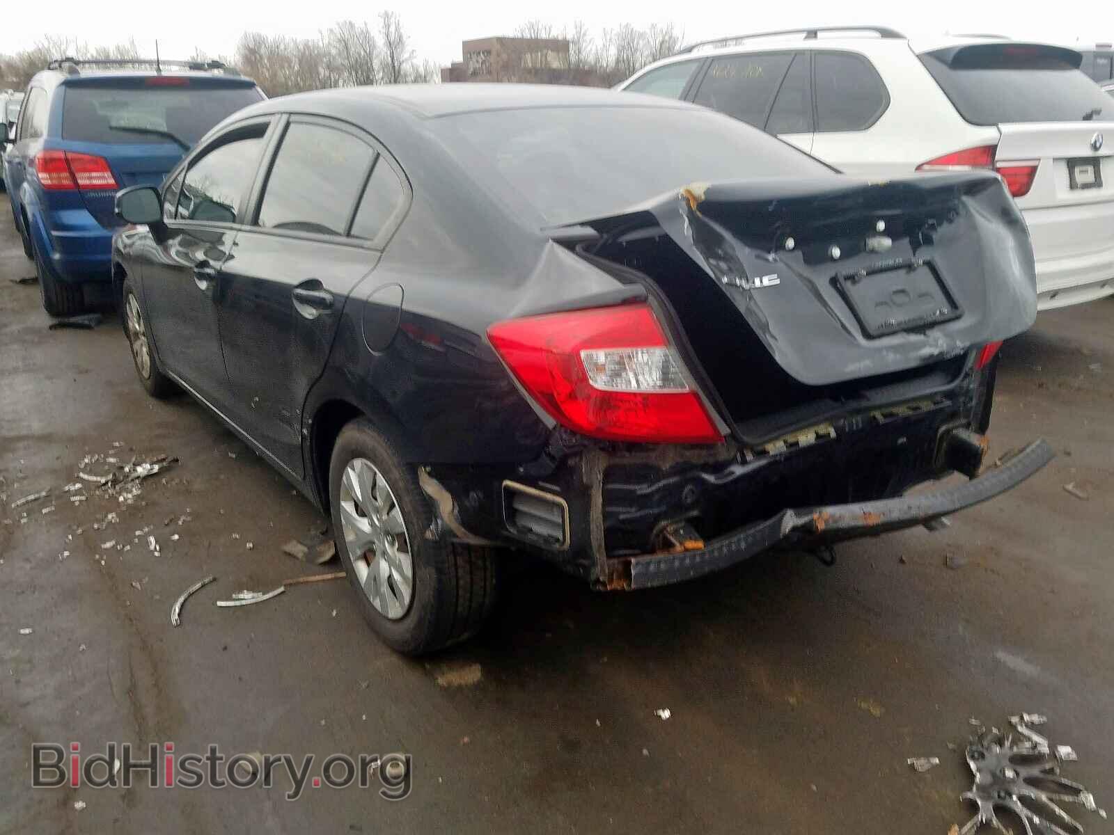 2012 HONDA CIVIC - VIN: 2HGFB2F57CH335065 - Фото 3