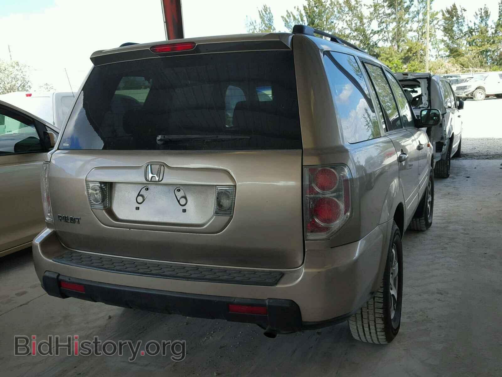 2006 HONDA PILOT - VIN: 5FNYF28656B019482 - Фото 4