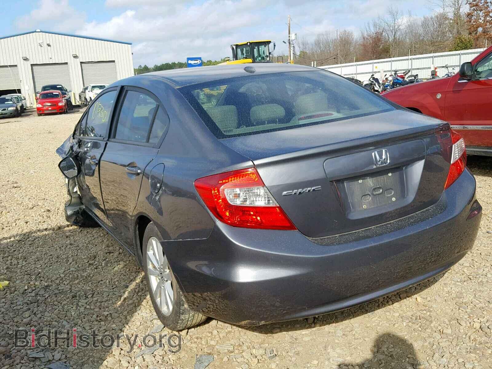 2012 HONDA CIVIC - VIN: 19XFB2F87CE014129 - Фото 3