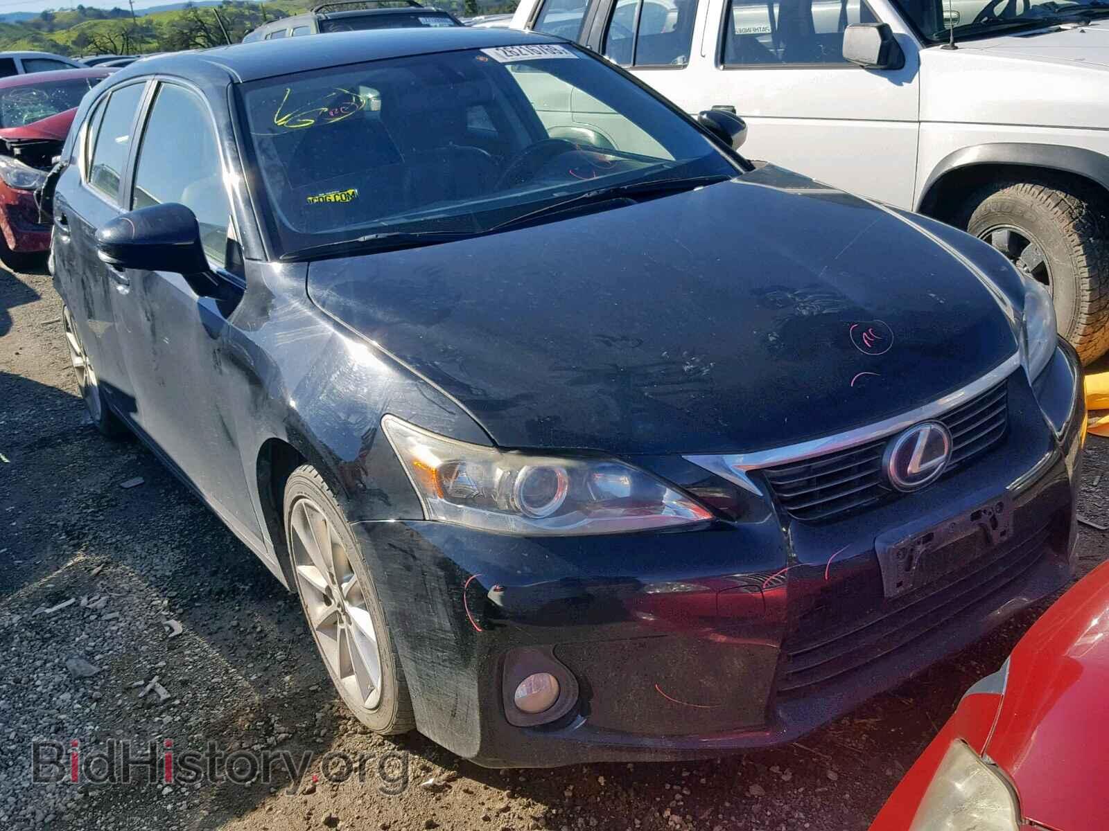 Photo JTHKD5BH8C2091734 - LEXUS CT 200 2012