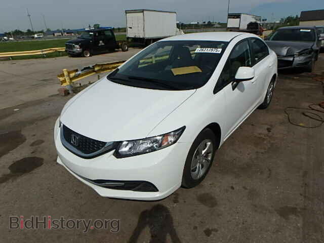 2013 HONDA CIVIC - VIN: 19XFB2F54DE055521 - Фото 2